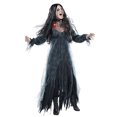 thumbnail image 1 of Honeeladyy Descuento Mujeres Cosplay Halloween Juego de rol Uniforme Vestido de Fiesta Vestido de Escenario Vestido de Manga Larga Cuello en V Vestido M, 1 of 8