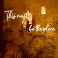 thumbnail image 3 of Handmade led neon sign "this must be the place",Gorgeous neon wall light decoration,home decor,bedroom wall art 24 x 20 inch, 3 of 7