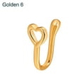 thumbnail image 2 of Xinyolin Nose Cuffs Charming Trendy - Non Piercing Easy to Wear Women Nose Rings Hoop for Party, 2 of 8