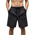 thumbnail image 4 of WERYOUNG Casual Solid Color Shorts For Men Versatile Everyday Wear Comfort Fit Knit Shorts Versatile Bottoms XXXXXL, 4 of 4