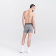 thumbnail image 4 of SAXX Underwear Co. Men's Ultra Super Soft Boxer Brief Fly, Spacedye Heather-Grey, Medium, 4 of 8