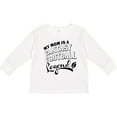 thumbnail image 3 of Inktastic My Mom Is a Fantasy Football Legend Boys or Girls Long Sleeve Toddler T-Shirt, 3 of 5
