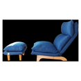 thumbnail image 6 of Adjustable Reclining Floor Chair with Lumbar Support - Dark Blue, 6 of 10