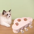 thumbnail image 3 of Shape Cat Punch Game Interactive Mouse Game Solid Wooden Play Toy, Easy To Use - muñeca Sunnimix Gato rascando la bola, 3 of 7