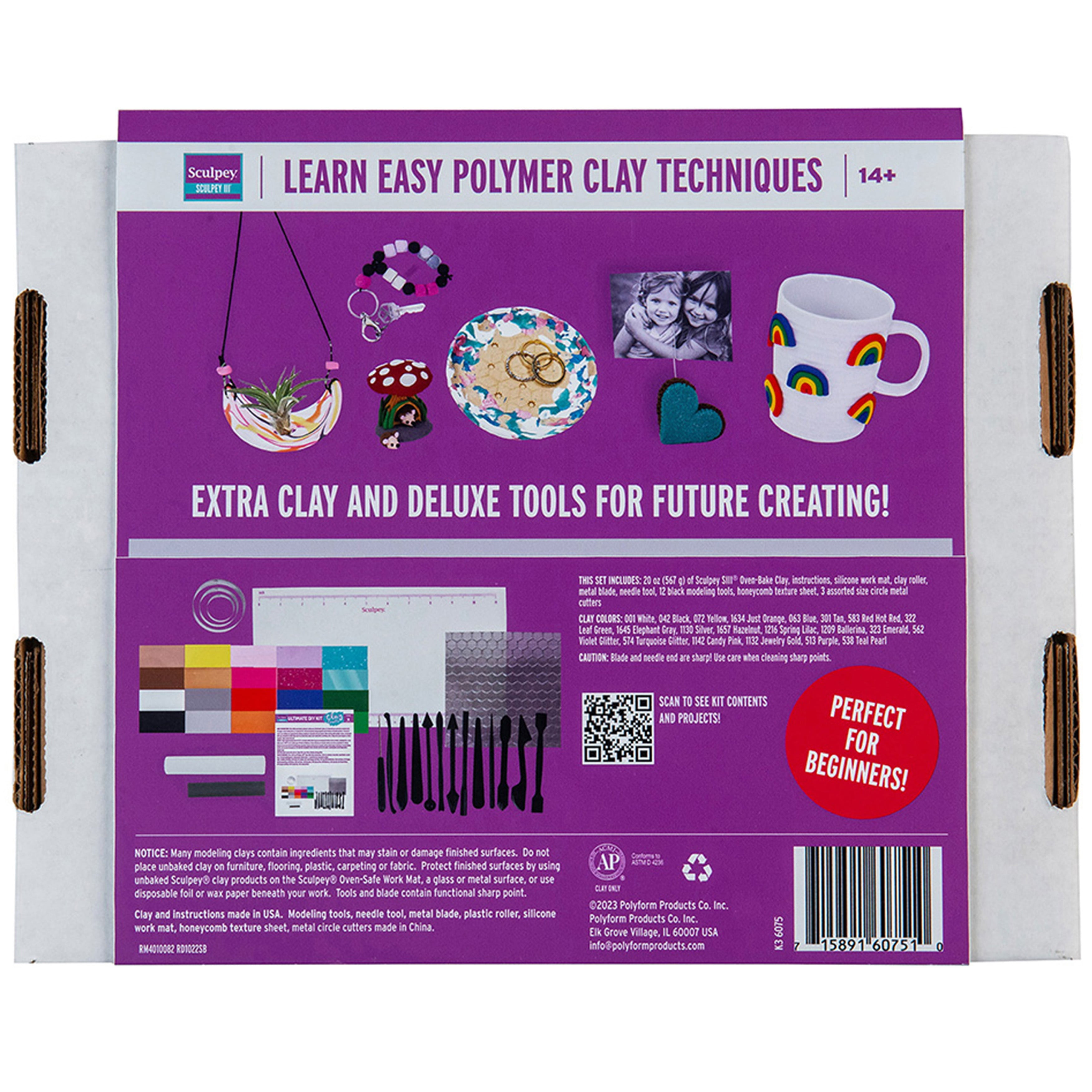 Sculpey III Ultimate DIY Kit-Clay Crafts, Assorted