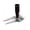 2tooth, variant on Heavy-Duty Iron Weeding Rake, Detachable Hand Weeder with 2 3 4 5 7 Teeth, Garden Weeding Rake Carbon Steel for Lawn Yard Backyard Lawn Loosening Planting