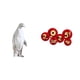 thumbnail image 1 of Escultura de pingüino, estatua de animal, adorno de mesa, de papel festivo, decoración artesanal de resina, adecuada para la decoración del ho, 1 of 8