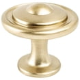 thumbnail image 2 of 1.25 in. Traditional Advantage Three Oval Knob, Champagne, 2 of 2