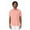 Coral Terracota, variant on Havanera Men's and Big Men's Tucks and Embroidered Panels Short Sleeve Cotton Linen Button-Down Shirt with Pockets, Sizes S-5XL