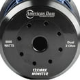 thumbnail image 3 of American Bass XMAXXX 12" Subwoofer 6000 Watts Dual 2 Ohm 12XMax D2 Sub DVC, 3 of 3