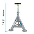 thumbnail image 1 of ESCO 10498 Jack Stand, 3 Ton Capacity, Silver, 21.5", 1 of 5