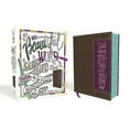 thumbnail image 2 of Niv, Beautiful Word Coloring Bible and 8-Pencil Gift Set, Leathersoft, Brown: Hundreds of Verses to Color, 2 of 3