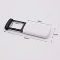 thumbnail image 5 of sunsanly Magnifying Glass with LED Light Pull-Out Portable Magnifier Elderly Reading Pocket Loupe for Traveling Reading Sewing Crafts, 5 of 7