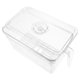 thumbnail image 4 of Caja de almacenamiento para congelador, caja de almacenamiento de alimentos con tapa, caja organizadora para refrigerador, 4 of 6