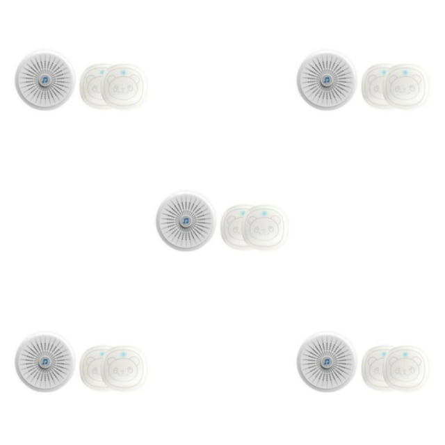 ZheElen Convenient Plug In Wireless Doorbell For Any Door - Intelligent And Durable 5Set