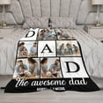 thumbnail image 3 of Custom Blanket with Photo and Text Memorial Gift for Lover, Couple,10 Photos Collage Blanket with Pictures Customized for Wife, Husband, Personalized Throw Blanket for Anniversary A Blankets, 3 of 5
