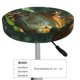 thumbnail image 4 of Balery Intellectual Frog Pond Fundas de asiento para taburete de bar redondo de tela de terciopelo ajustables que protegen de arañazos y manchas para sillas de 14 a 17 pulgadas.-13 inch, 4 of 7