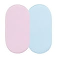 thumbnail image 1 of Baby Care Mose Sheet Bassinet Cradle Pad Set for Pram and Changing Satin Fitted Sheets 2-Piece Bedding Pack 2PCS, 1 of 4
