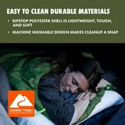 Ozark Trail 50F Compact Mummy Adult Sleeping Bag - Green (88.6 x 31.5)