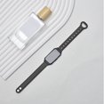 thumbnail image 4 of Minimalist Double Buckle PU Material Strap For Smart Bracelets Original Design Card Clasp Wristband, 4 of 5