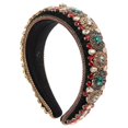 thumbnail image 2 of Here's a refined and engaging product description for your **Colorful Rhinestone Hairband**:\n\n \n\n✨ **Elegant Rhinestone Hairband for Women – Baroque, 2 of 5