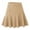 Beige, variant on hotojiny Corduroy Skirt for Women Fall Spring Outfit Fashion Flowy High Waist A-Line Mini Skirt with Ruffle Hem