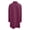 Purple, variant on ICHUANYI Women’s Coat Solid Long Sleeve Stand Collar Cardigan Long Open Front Outwear Overcoat Fall Winter Trendy Clothes Outfits 2023