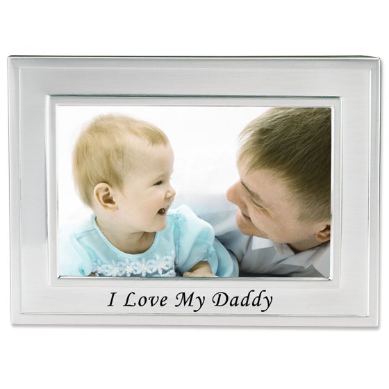I Love My Daddy Silver Plated 6x4Picture Frame
