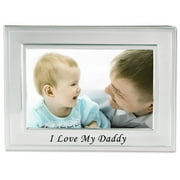 Daddy Picture Frames I Love My Daddy Silver Plated 6x4picture Frame
