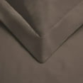 thumbnail image 5 of 400 Thread Count Egyptian Cotton King/ California King Duvet Cover Set Solid  Grey, 5 of 5