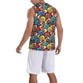 thumbnail image 5 of Rocae American Football for Men's Basketball Jersey Lightweight and Breathable Athletic Tank Top,Quick-Drying Sports Jersey 4X-Large, 5 of 9