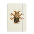 thumbnail image 1 of Feline Lions Fierce Flames Notebook Official Fabric Hard Cover Classic Journal Diary, 1 of 3