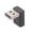 black-down, variant on 90 Degree Right Up Down Angled USB3.0 Male to Female Extension Adapter for Laptop PC USB Charging Adapter Extension Converter