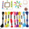 thumbnail image 5 of Weloille Christmas Gifts Friendship Bracelet Making Kit,Art and Crafts Toys, DIY Jewelry Kits,6 7 8 9 10 11 12 Years Old Girls Bracelets String Maker Toys Set DIY Handmade Toys, 5 of 9