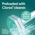 thumbnail image 5 of (6 pack) Clorox ToiletWand Disinfecting Brush Refills, Disposable Toilet Bowl Cleaner, Rainforest Rush, 10 Count, 5 of 12