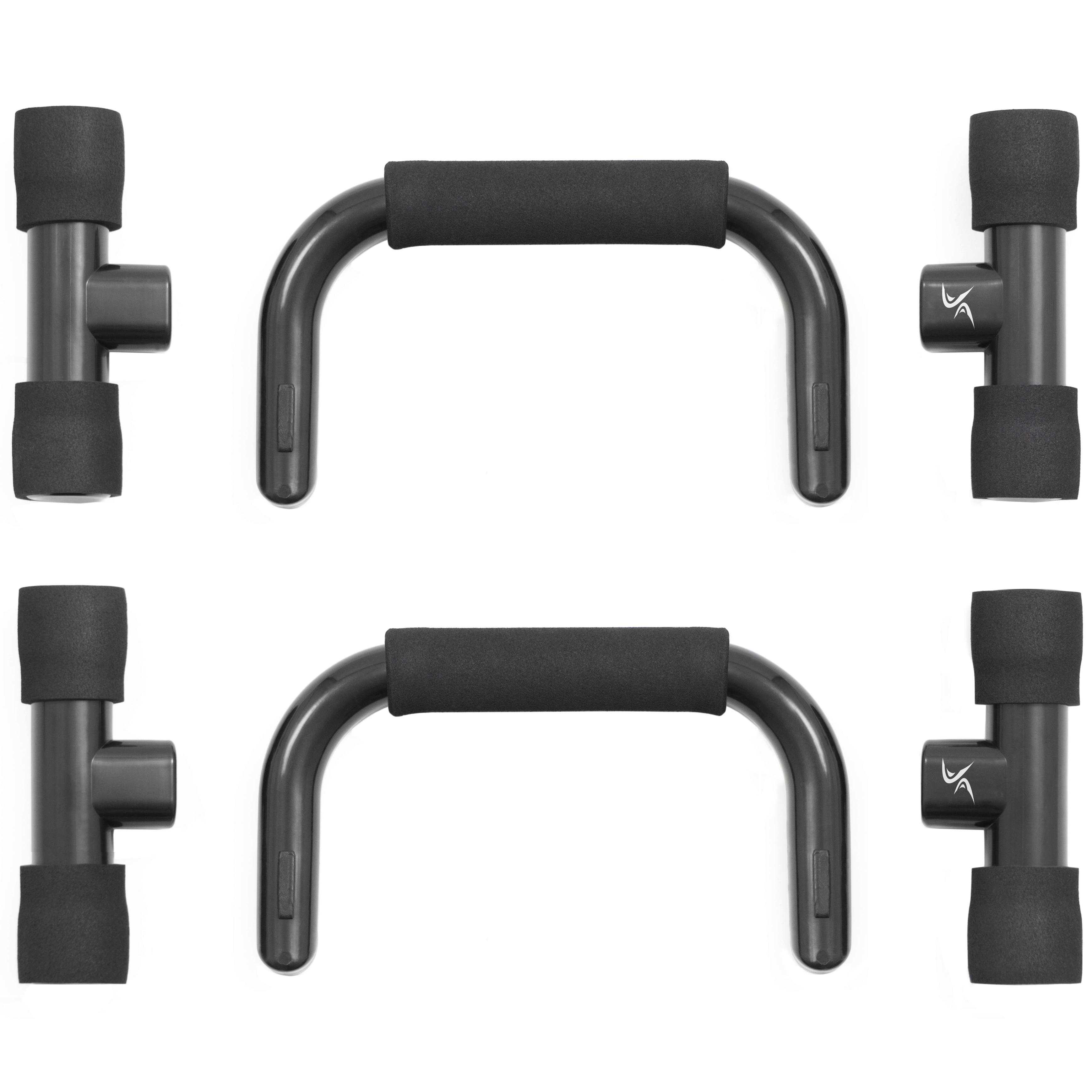 ProSource Push-up Bars Handles With Cushioned Foam Grips and Slip Resistant Base for sale online 