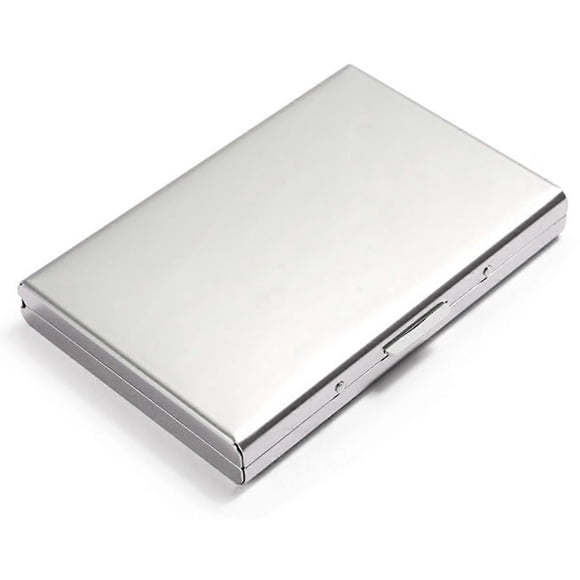 Credit Card Holder Stainless Steel Card Holder, Bank Credit Card Box Stainless Steel Credit Card Holder for Women Men
