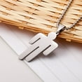 thumbnail image 4 of Starlight-billie Eilish Logo Rappeur Américain Punk Collier Trampy Pendentif en Acier Inoxydable, 4 of 5
