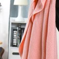 thumbnail image 2 of Throw Blanket Cotton Moss Stitch Soft Warm Blanket for Couch Sofa Chair Decorative Knit Blanket Pink 50" x 70", 2 of 6