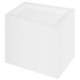 thumbnail image 4 of KAKOWELY 50 platos de papel pequeños, platos de papel, platos de repuesto para cena, platos de papel para festivales, platos desechables para tartas., 4 of 4