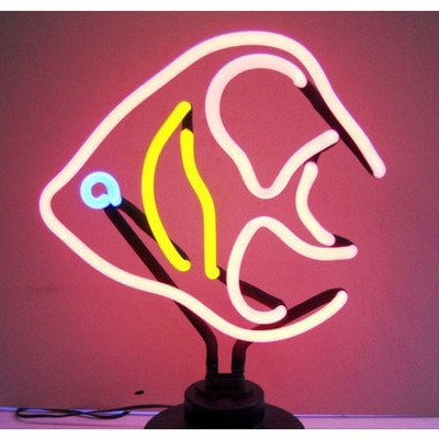 - Neonetics Angelfish Neon Sculpture