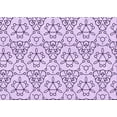 thumbnail image 1 of Ahgly Company Machine Washable Indoor Rectangle Transitional Rich Lilac Purple Area Rugs, 2' x 5', 1 of 7