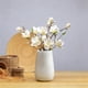 thumbnail image 5 of Flores artificiales de magnolia de 20 pulgadas Ramo de magnolias falsas Pétalos de espuma blanca azul rosa Mesa de mesa para el hogar, 5 of 6