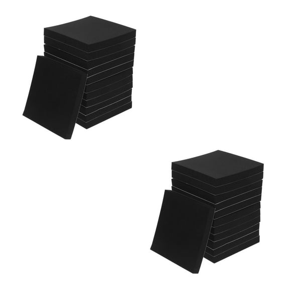 FRCOLOR OUNONA 24 pcs Insulation Pads Foam Anti Vibration Mat Pads Adhesive Foam Sheets Protector Padding