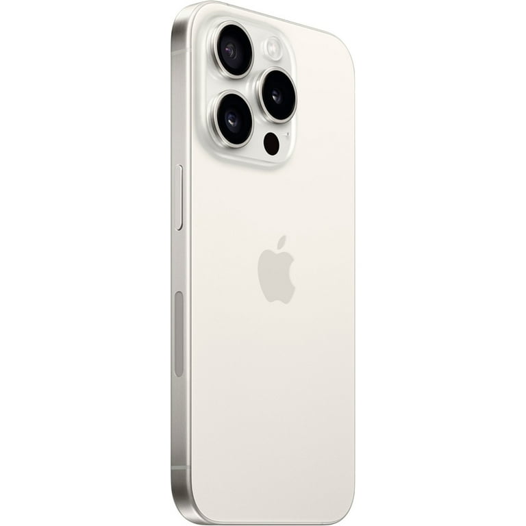 Apple iPhone 15 Pro, Fully Unlocked, 256GB, White Titanium