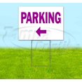 thumbnail image 1 of Parking Left (18" x 24") Yard Sign, Includes Metal Step Stake, 1 of 6