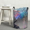 thumbnail image 7 of KLL Elephant Fireworks Celebration Waterproof Foldable Laundry Hamper Bucket with Handles for Storage Bin,Kids Room,Home Organizer (Small ), 7 of 7