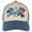 Monster Jam Blue Beige, variant on Toddler Boys' Adjustable Strapback Baseball Cap Blue Cream