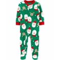 thumbnail image 1 of Carters Carters Baby Boys Footed Flee Green 18 Months, 1 of 1