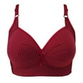 thumbnail image 4 of Aofany Push Up Bras for Women 3-Packs Full Coverage No Underwire T-Shirt Bra Padded Push Up Bra for Everyday Comfort, 36B/C-50B/C, 4 of 8
